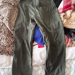 Olive Green Women's Pants